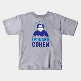 Leonard cohen/Aesthetic art for fans Kids T-Shirt
